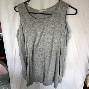 Ladies off shoulder long sleeve
